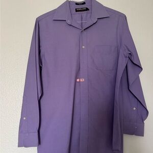 Men's Purple Dress Shirt